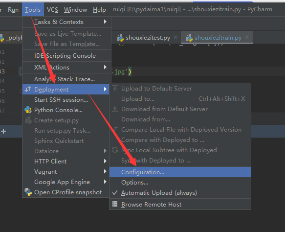 pycharm远程遇到的No files or folders found to process-CSDN博客