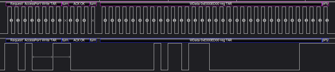 SWD 协议入门指引及实际寄存器读写波形示例_swd读取核心寄存器-CSDN博客