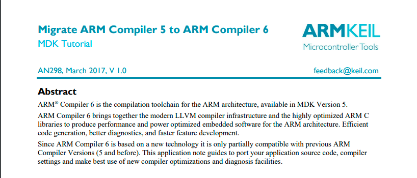 CubeMx 生成的FreeRTOS 代码在ARM compiler6 编译__forceinline 报错的解决方法