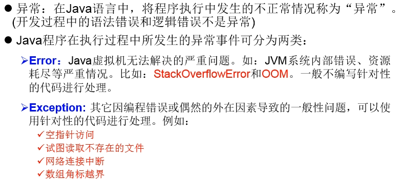 Java exceptional overview with exception architecture TRY, CATCH ...