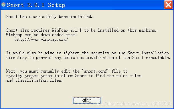【精选】snort环境安装与配置+基于特征的入侵检测实现_snort -c c:\snort\etc\snort.conf -l c ...