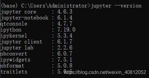 Anaconda3自带的jupyterlab版本还停留在2.2.6