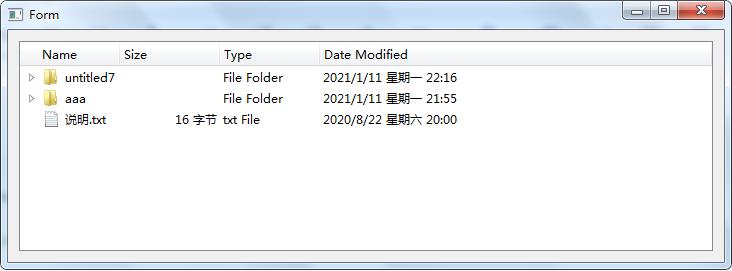 QT笔记- 设置QFileSystemModel在QTreeView中显示，显示指定目录及文件名或类型过滤_qfilesystemmodel ...