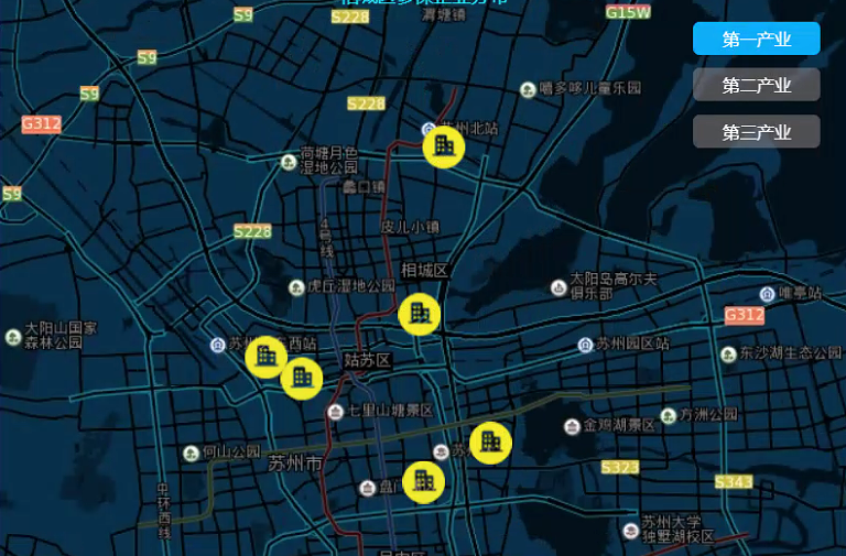 echarts map custom icon