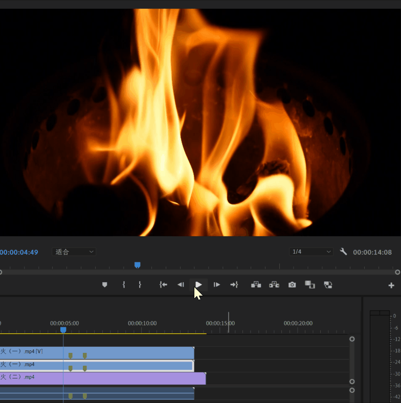 premiere pro之经典类转场
