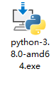 本次下载为3.8.0版本 64位的