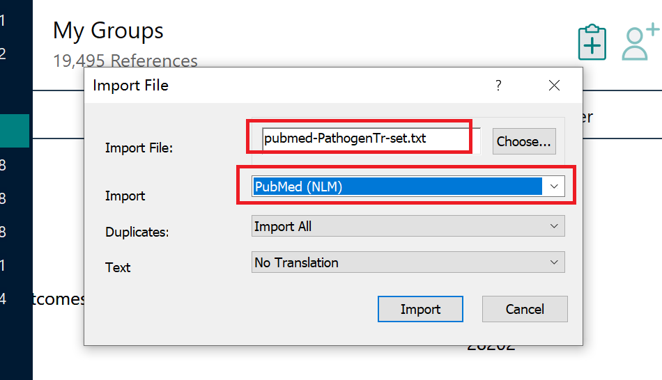 exportar do pubmed para endnote web