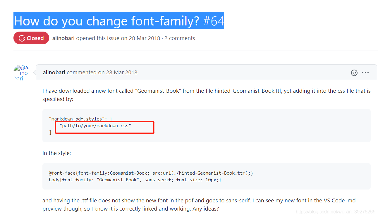Vscode Markdown Pdf 调整输出格式 尤其是字体 默认的字体太僵硬了 The Blog Of 等不到天亮丶等时光 程序员宅基地 程序员宅基地 Vscode Markdown Pdf 调整输出格式 尤其是字体 默认的字体太僵硬了 The Blog Of 等不到天亮丶等时光 程序员宅基地 程序员宅基地