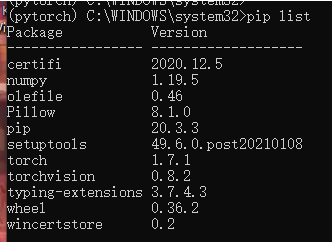 pytorch安装过程及问题解决