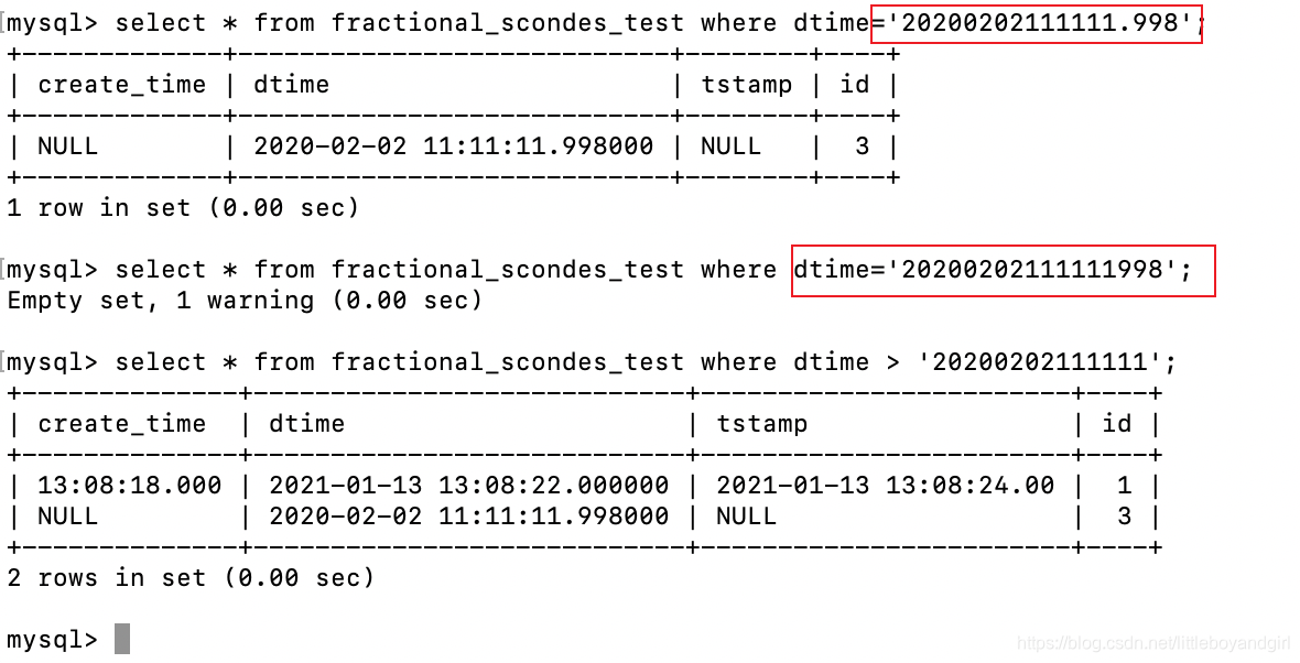 MySQL日期类型(三)_mysql datetime(3)-CSDN博客