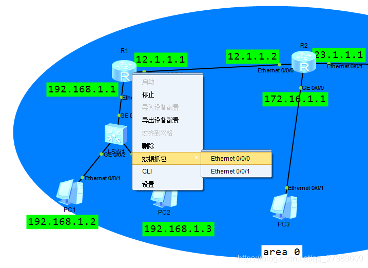 OSPF接口抓包