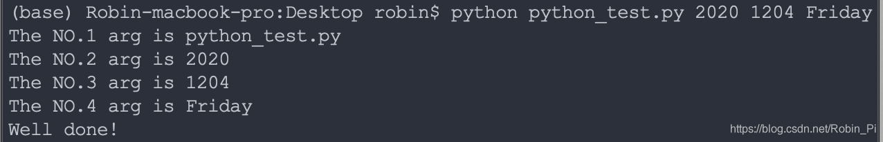 命令行运行带参数的Python脚本：sys.argv_带args参数的py命令行怎么启动-CSDN博客