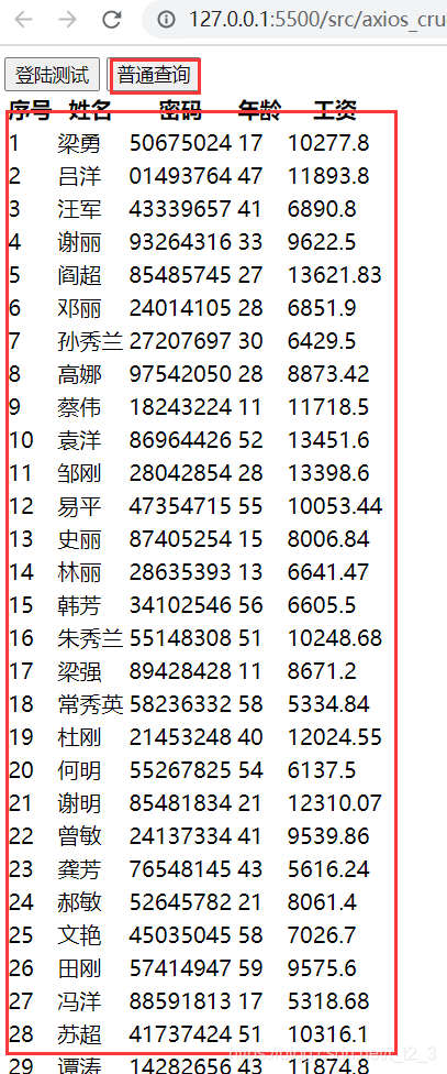 拿到返回数据并渲染