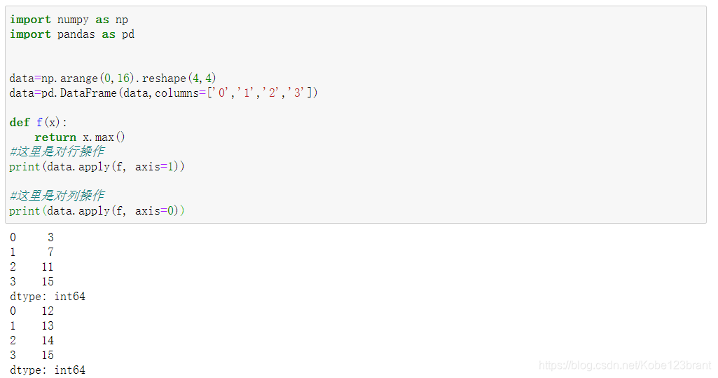 python3的map函数，匿名函数，apply函数用法解析