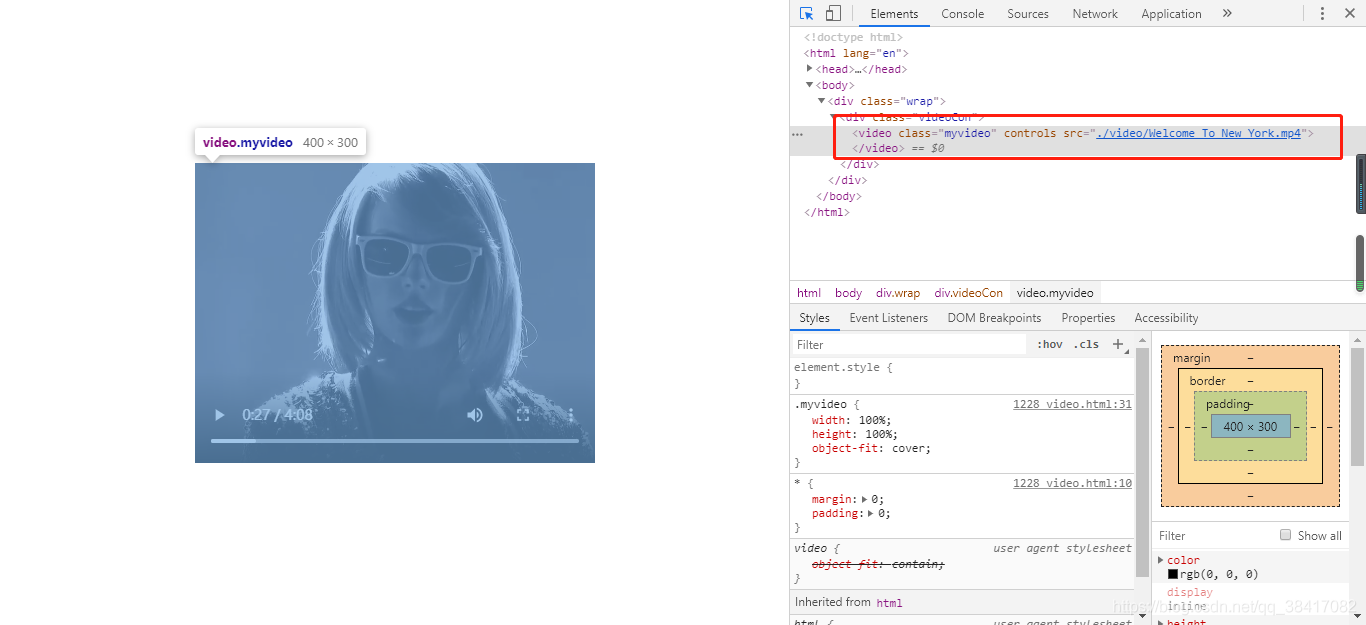 原生video标签隐藏底部功能按钮_controlslist="nodownloadCSDN博客