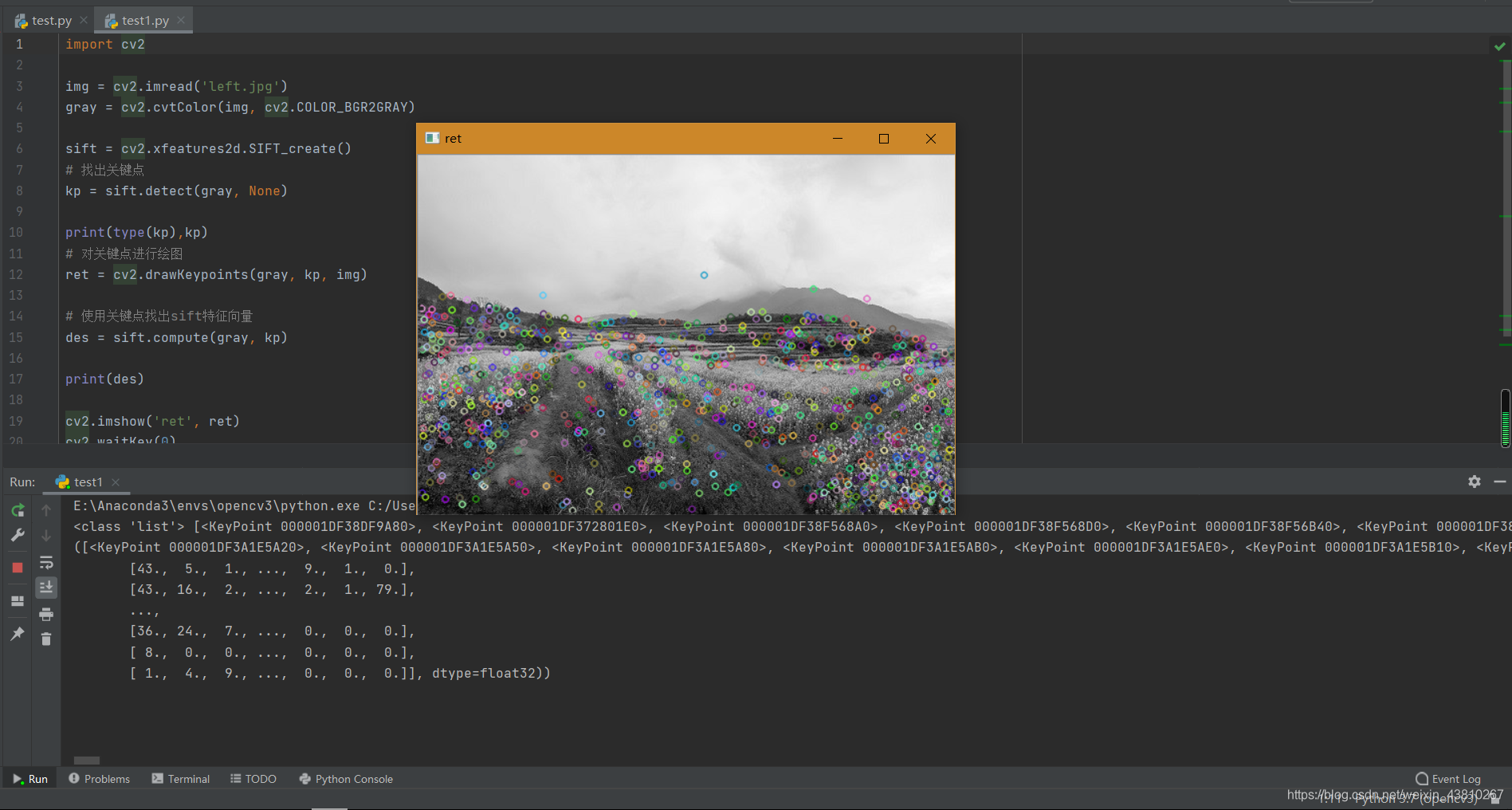 opencv-python 小白笔记(23)_cv2.findhomography-CSDN博客