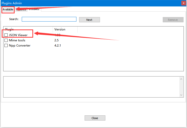 Notepad++在线和离线安装JSON格式化插件_motpad++ json插件离线-CSDN博客