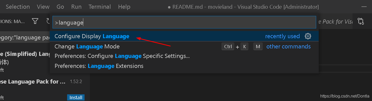 vscode如何设置语言?(Configure Display Language)_vscode设置语言-CSDN博客 image.