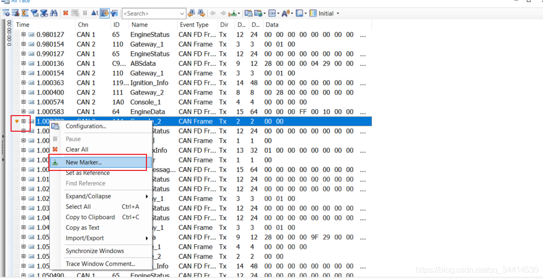 从零开始学习CANoe(十二)—— Trace Window_canoe字体大小调整-CSDN博客