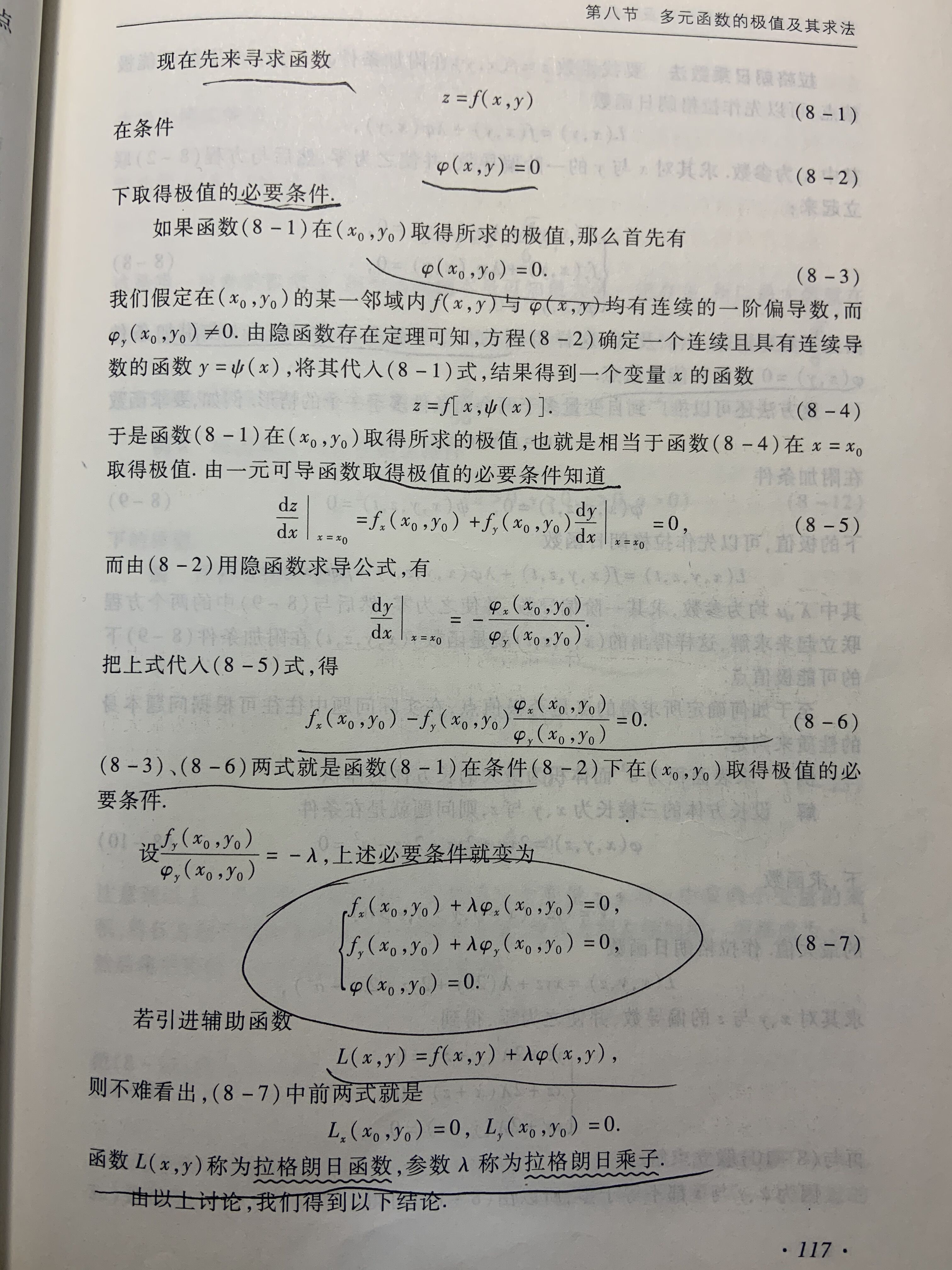SVM（一）：拉格朗日乘数法详解