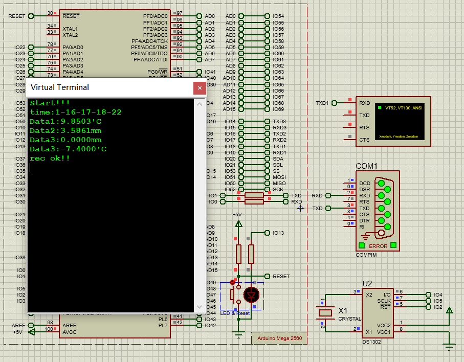 使用proteus快速实现简易上位机