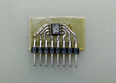 ▲ 测试HIP6601电路板