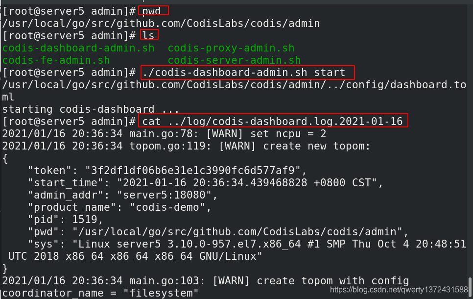 CODIS集群的简单搭建_codis集群启动流程-CSDN博客