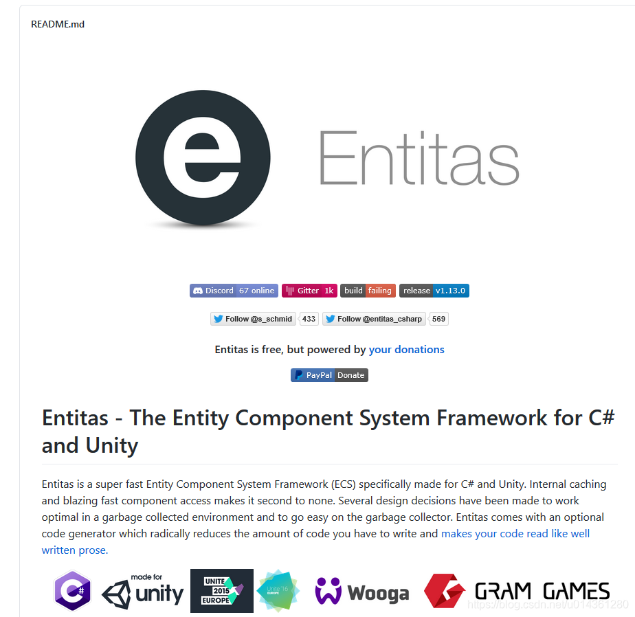 Unity ECS 之 Entitas 的简单介绍,插件下载、导入,和简单使用(一篇文入门搞懂ECS是什么)_unity entities ...
