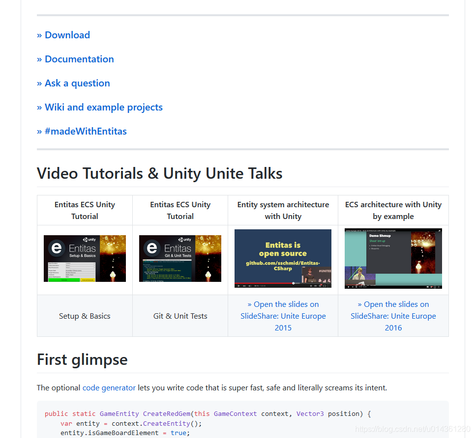 Unity ECS 之 Entitas 的简单介绍,插件下载、导入,和简单使用(一篇文入门搞懂ECS是什么)_unity entities ...