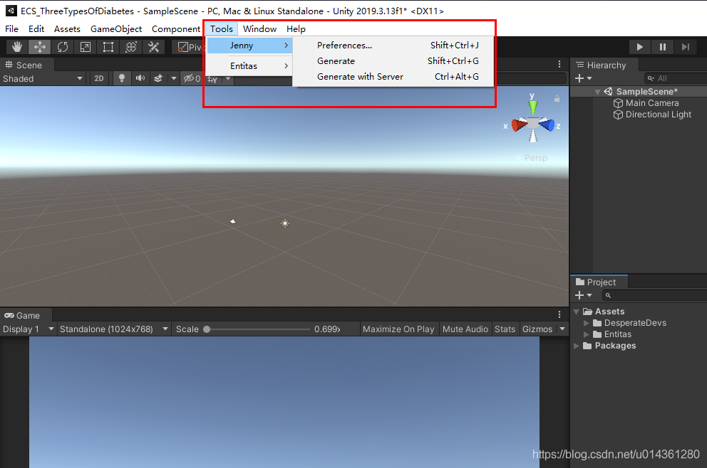 Unity ECS 之 Entitas 的简单介绍,插件下载、导入,和简单使用(一篇文入门搞懂ECS是什么)_unity entities ...