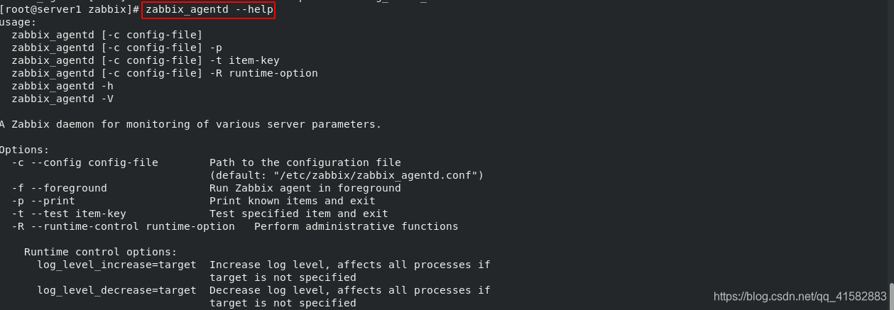 cat /var/log/zabbix/zabbix_server.log