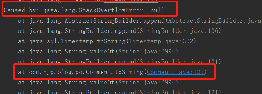 Handler dispatch failed； nested exception is java.lang.StackOverflowError问题解决