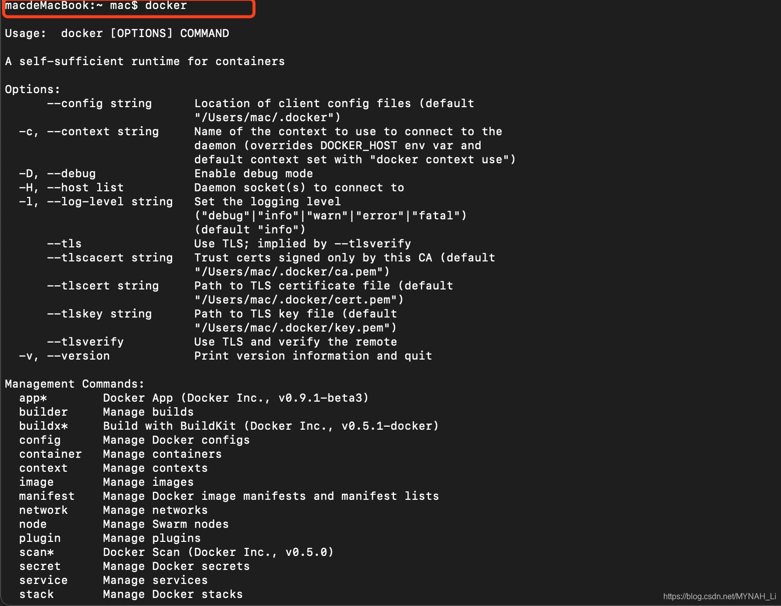 MAC Docker Sudo Docker Command Not Found CSDN