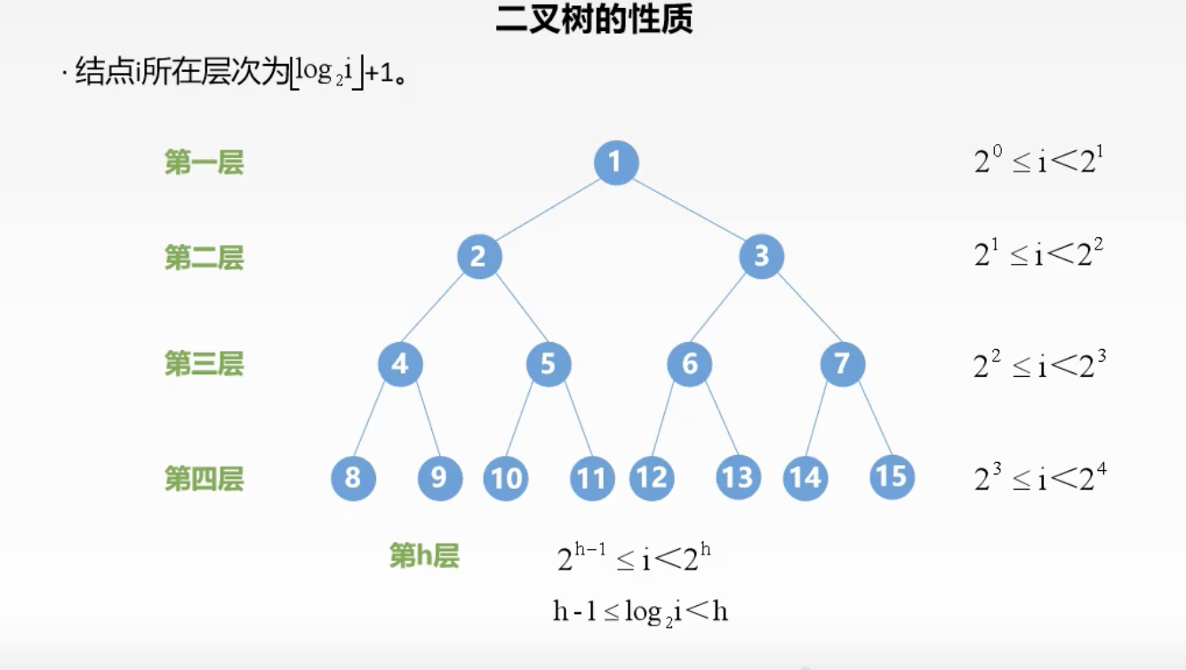 二叉树的概念与性质