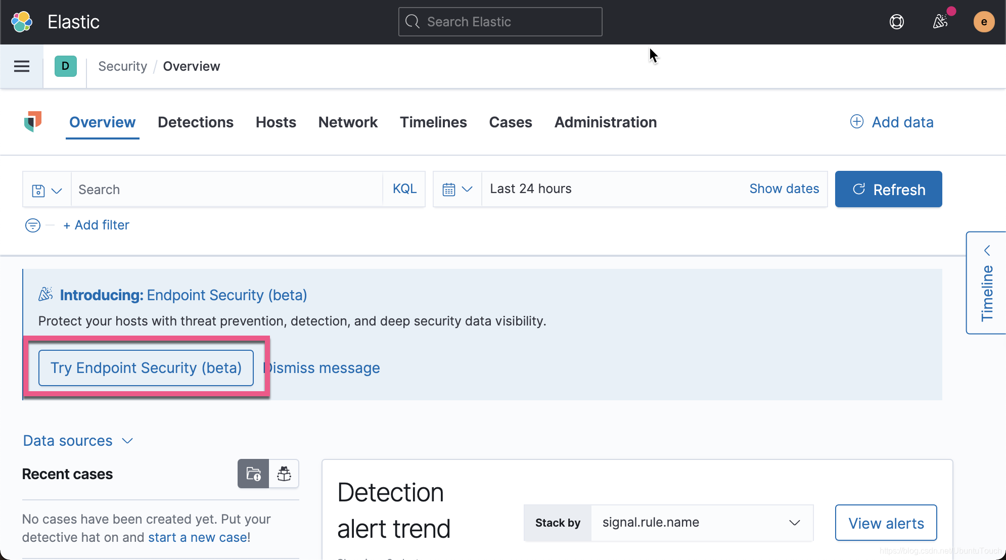Elastic Security Ui Security:Elastic Security 入门-CSDN博客