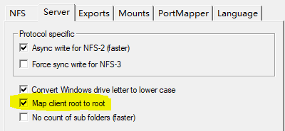 map root to root