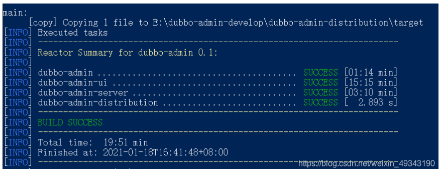 [Échec du transfert de l'image du lien externe. Le site source dispose peut-être d'un mécanisme de lien anti-sangsue. Il est recommandé d'enregistrer l'image et de la télécharger directement (img-WDI63fR4-1610961439917) (C: \ Users \ GAOqize \ Desktop \ Dubbo & Zookeeper \ courseware \ 4.Dubbo \ 20-Dubbo \ data \ dubbo-admin installation.assets \ image-20210118164324247.png)]