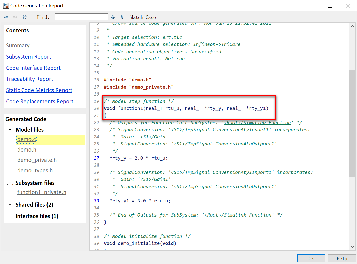 Simulink代码生成：Simulink Function子系统及其代码-CSDN博客