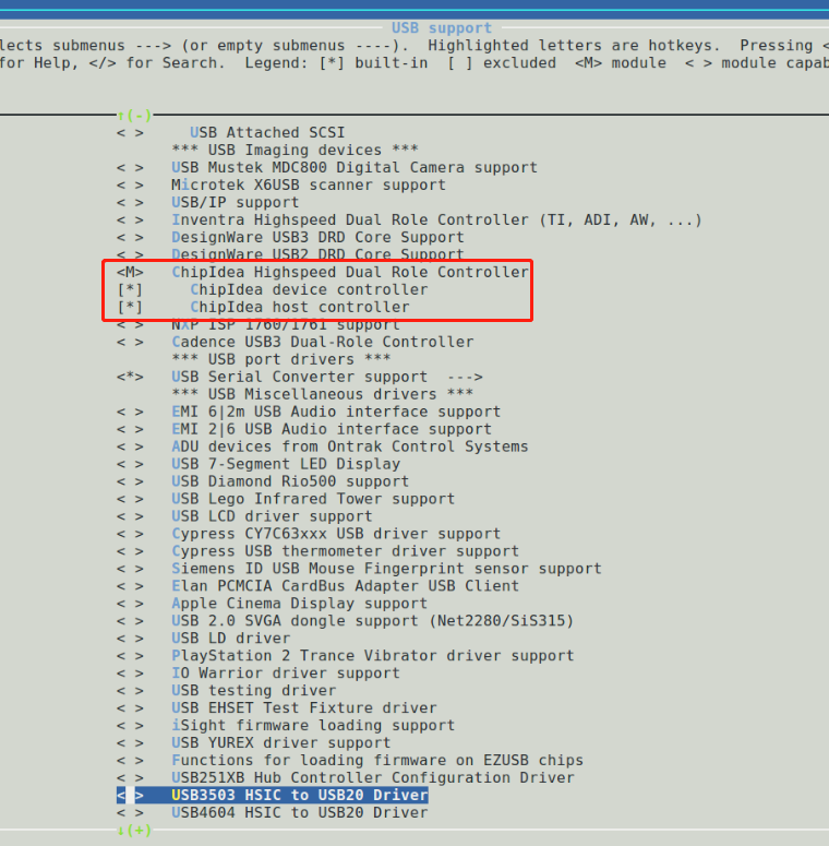 USB gadget serial and storage and