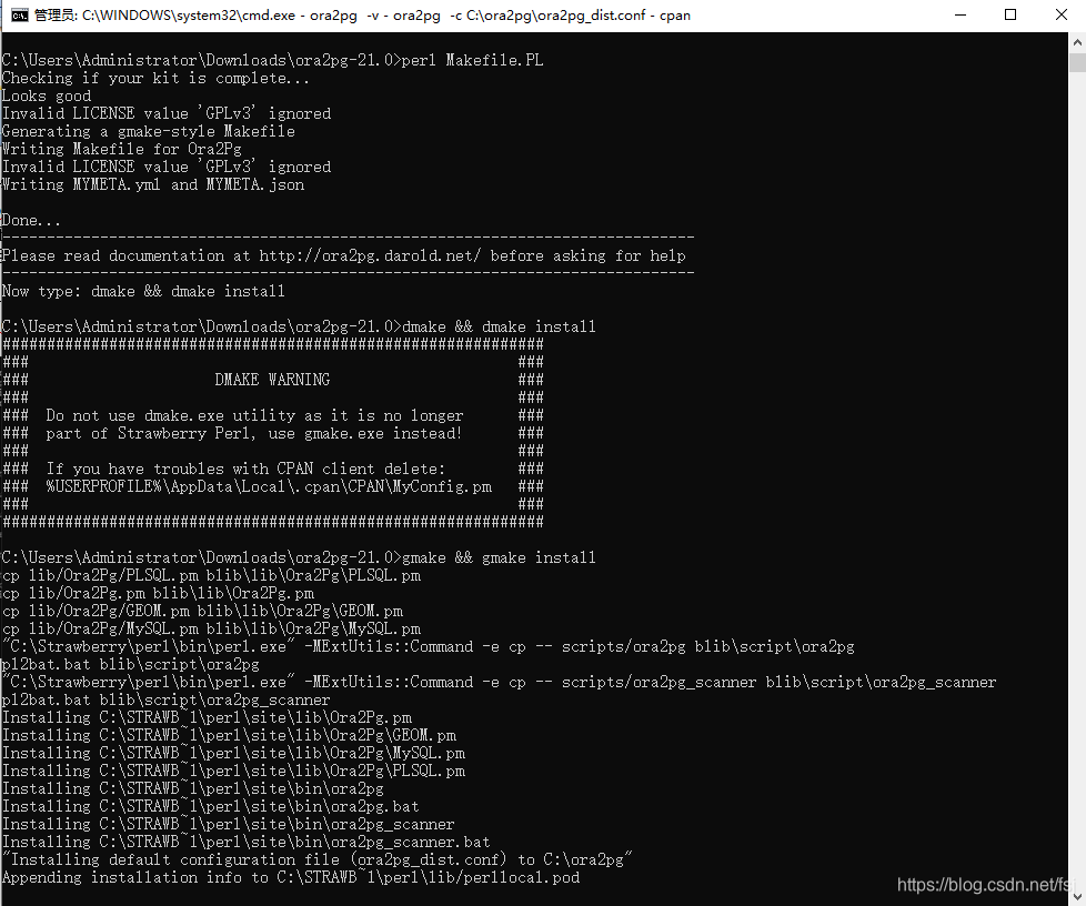 Win10 64 ora2pg ora2pg windows CSDN win10-64-ora2pg-ora2pg-windows-csdn
