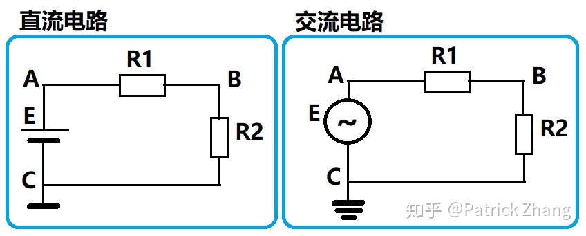 交流电压源电路图符号图片