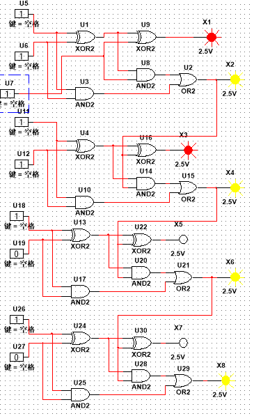 全加器的逻辑图图片