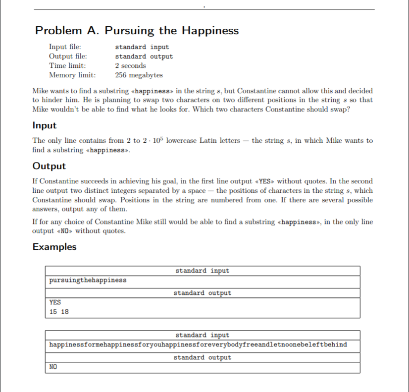 Pursuing the Happiness