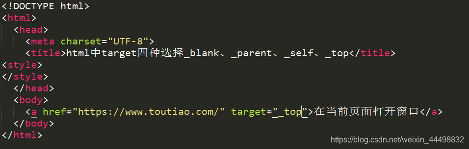 html中target四种选择_blank、_parent、_self、_top_target 4种-CSDN博客