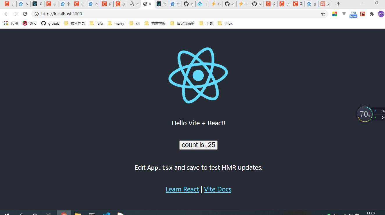 搭建react项目 搭建ts react项目  使用vite搭建react项目