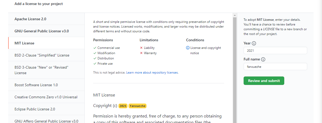 github license-CSDN博客