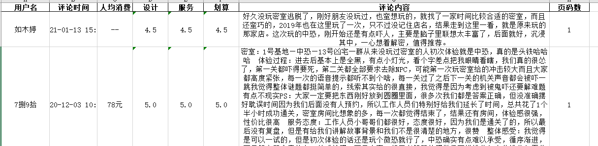 【大众点评评论爬虫】一键获取大众点评完整评论工具批量爬取保存为excel数据