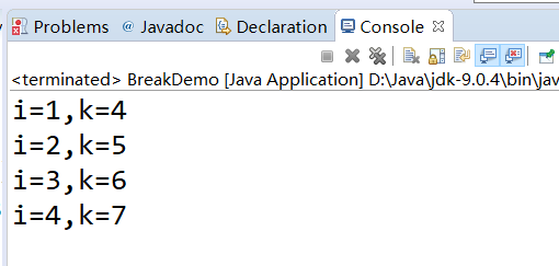 break语句