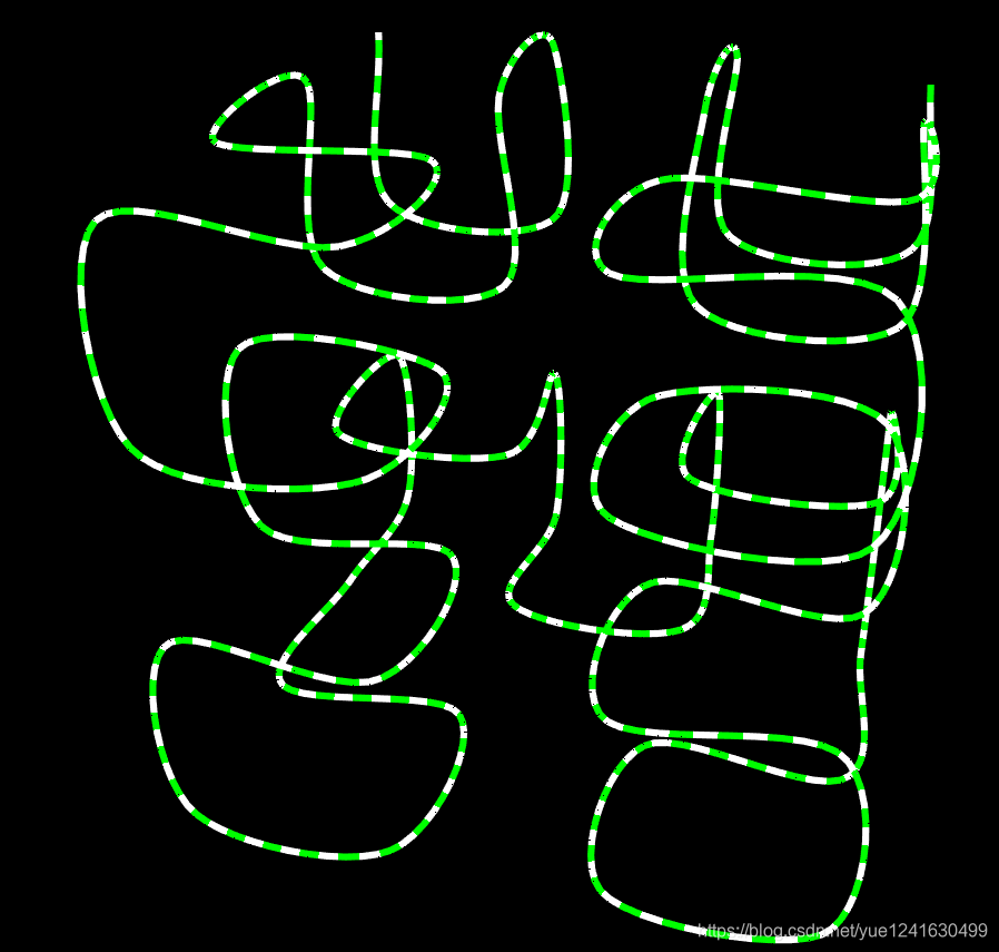 ThreeJS绘制流动的虚线效果_three 动态虚线-CSDN博客