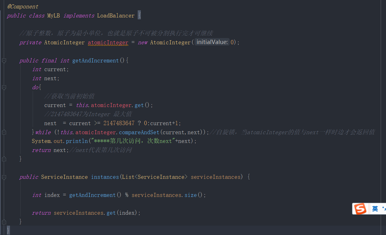 cloud学习 ribbon的了解和手写轮询算法